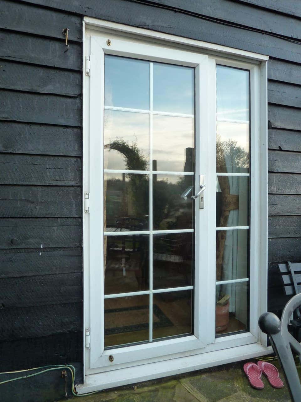 before french doors