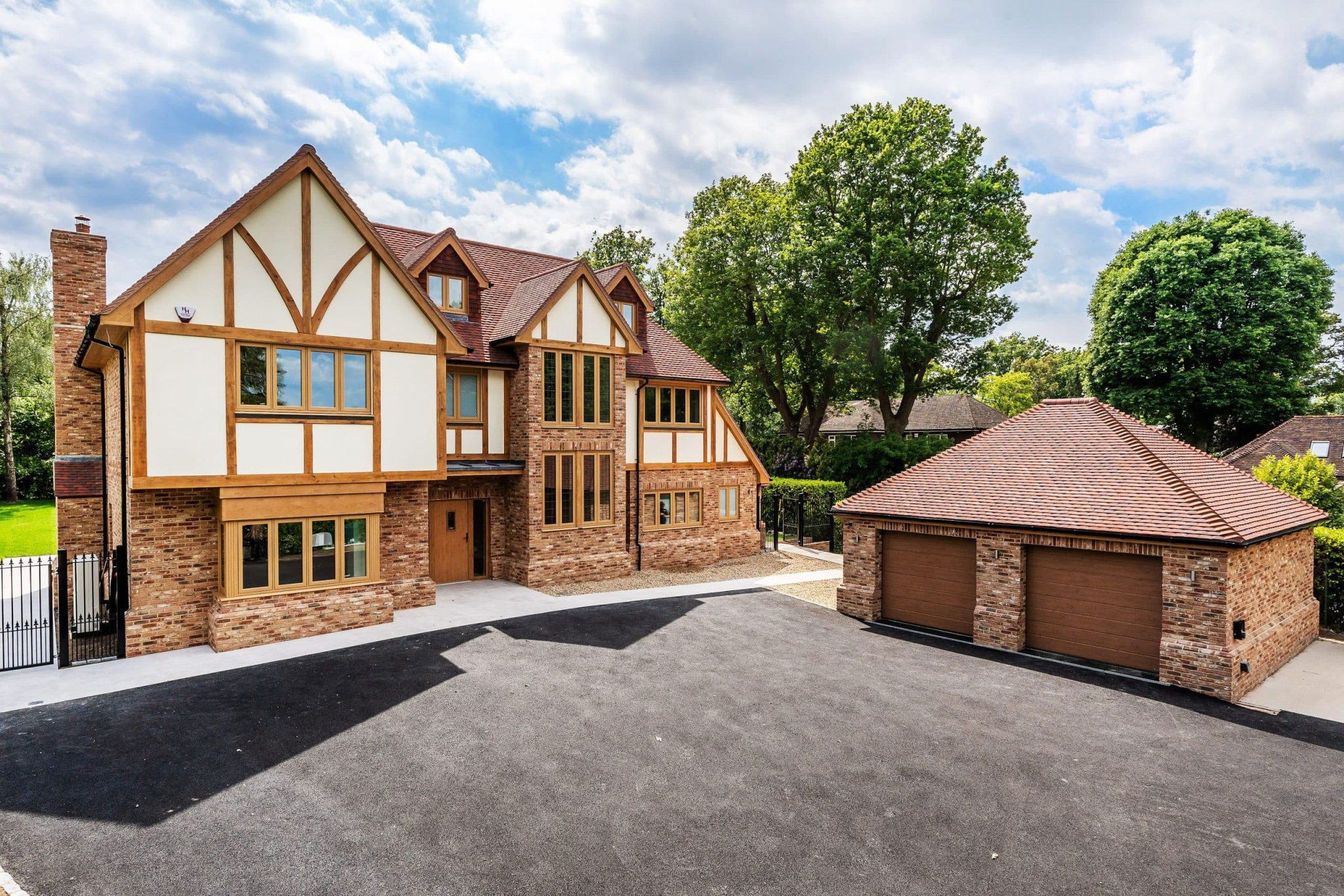 Contemporary Tudor-Style property built with Residence 9 windows | The ...